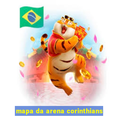 mapa da arena corinthians